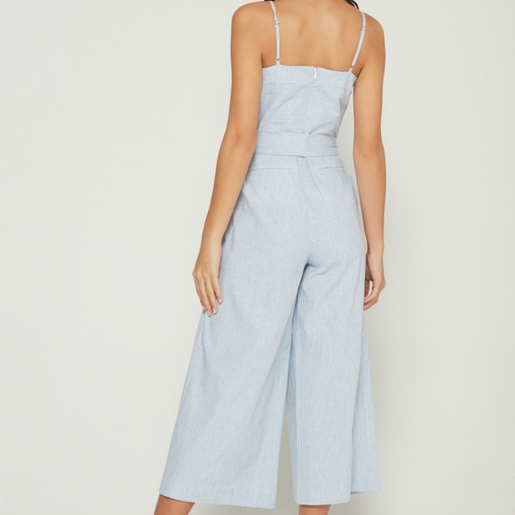 Banana Republic striped linen jumpsuit - Picture 2 of 3